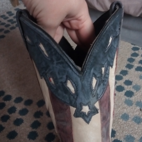American flag cowboy boots - Picture 4 of 4